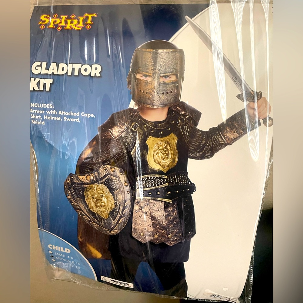 Kids Gladiator Costume (Sword Not Included)